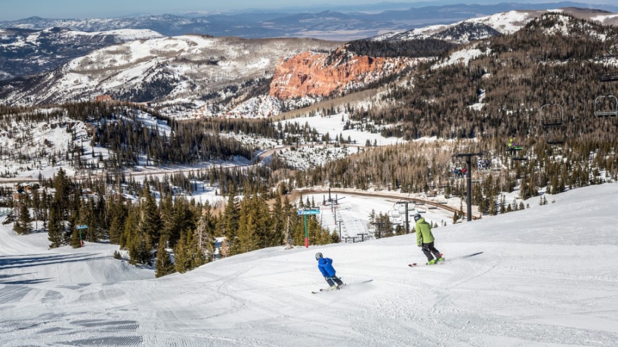 Wintersport in Brian Head.